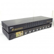 HDMI KVM svič CKL-9138H - 8 ports USB-B & HDMI 1.4a up to 1080p@60Hz (HDTV), console HDMI & 2 x USB-A / PS2 (keyb & mouse), switch: push button / hotkey; 3D, HDCP, EDID, HD audio, USB2.0 hub, 8 cables 1.8m, rackmount 19