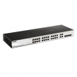 D-Link DGS-1210-28/E 28 port Gigabit L3-lite upravljiv 19"/1U rackmount svič, 24xRJ-45+4xCombo RJ-45/SFP, VLAN (Voice & Surveilllance), 802.3ad agregacija, MSTP, QoS, Static rute, ACL, RADIUS & 802.1X AAA, Dual image