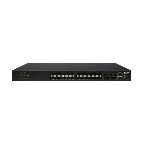 DCN L3 fiber Aggregation svič S5750E-26X-SI 24 x 10GBase-X (SFP+) + 2 x 40Gbase-X (QSFP+), 512MB RAM/160MB Flash, QinQ, Multi-Process MSTP, MVR, ACL, ERPS (G.8032)/MRPP, Virtual Switch Framework, AC+DC Redundant PSU