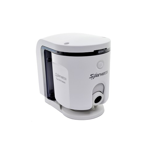 IP kamera Wireless-G, CMOS VGA 20fps, Pan/Tilt i 8x digitalni zum, ugrađen PIR senzor dometa 5m, zvučni alarm, WEP/WPA-PSK enkripcija, mikrofon, USB port za lokalno snimanje, IPView softver 16 kamera (SparkLAN CAS-771W)