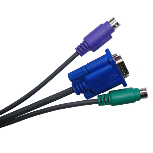 KVM VGA CKL cable 5m (10C+1, high quality pure copper)