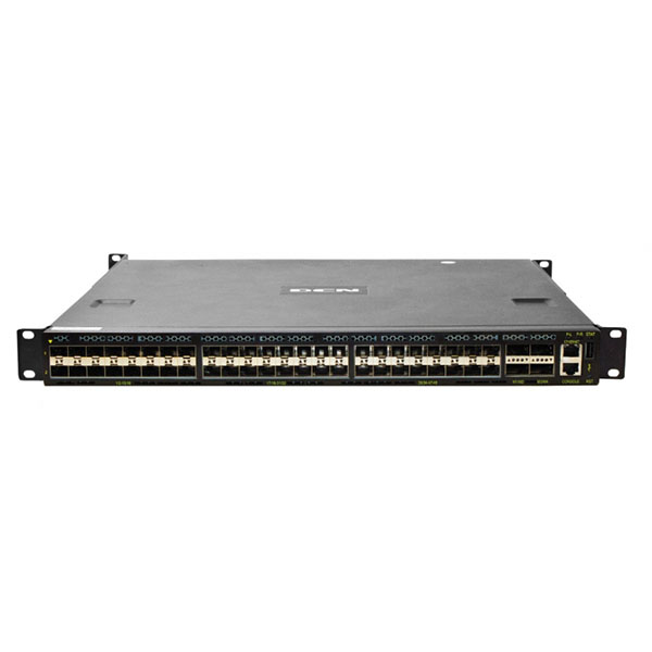 DCN L3 fiber ToR Aggregation svič CS6500-48S4Q-SI/E 48 x 10GBase-X (SFP+) + 4 x 40GBase-X (QSFP+), MPLS/VPLS, IPv4/IPv6 Dual Stack, DCB, VEPA, TRILL, OpenFlow podrška, MRPP, Virtual Switch Framework, 1+1 Redundant PSU