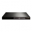 DCN L3 PoE svič DCRS-5960-28T-PoE 24 x Gigabit PoE Class 3 (20xUTP+4xCombo SFP/UTP) + 4 x 10GigaE (XFP/SFP+), IOS Enhanced Security & Layer 3 Routing, IPv6 certification Phase II, PS AC+RPS