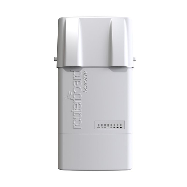 MikroTik NetBox5 RB911G-5HPacD-NB outdoor 866Mb/s 802.11ac wireless ruter 4.9-6.1GHz high power 1000mW (30dBm) sa 2 x RPSMA, Gigabit LAN/WAN (PoE 8-30V), CPU 720MHz, 128MB RAM, RouterOS L4