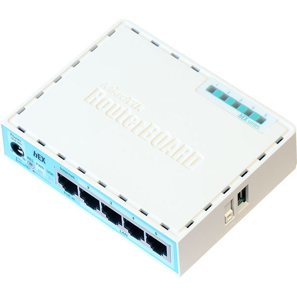 MikroTik RouterBoard L11UG-5HaxD WiFi 6 AX2400Mb/s na 5GHz access point / klijent / PtP link 802.11a/n/ac/ax max. power 631mW (28dBm), 2 x MMCX + Gigabit LAN PoE + USB, 256 MB RAM, dim. 107x114mm, temp. -40°÷70°C, ROS L4