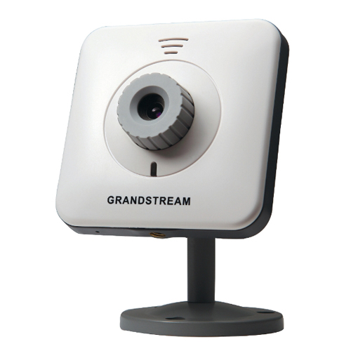Grandstream GXV3615 mini IP kamera H.264 680x512 @30fps, odlična osetljivost u tami 0.05Lux, video analytics, 2-way audio SIP/VoIP, mikrofon, zvučnik, multi streams, 24MB buffer, PoE, Softver za 72 kamere