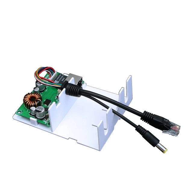 PoE spliter Outdoor IP67 industrijski Hasivo PD60W-FS 2.5-Gigabit 10/100/1000/2500M PoE++ 802.2af/at/bt ulaz, extend domet do 150m, izlaz DC terminal 12V ili 24V max snage 65W, wall-mount ušice, -40~+85°C