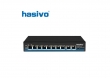 Hasivo S1100P-8F-2F-AI-120W PoE++ svič 10 portova 10/100Mb/s / 8 PoE, 802.3af/at/bt, port 1 do 60W, port VLAN isolation, PoE watchdog, extend mode do 250m, prenaponske zaštite, interno napajanje 100-240V AC/50-60Hz