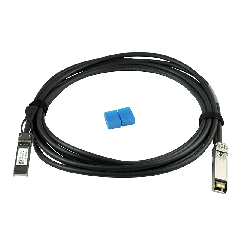 SFP+ DAC kabl za direktnu 10-Gigabit vezu između svičeva/rutera/adaptera dužine 5m, 10GBase-CU multi-gigabit 1Gb/s do 10.5Gb/s, RoHS (NT-SFP-H10GB-CU5M)