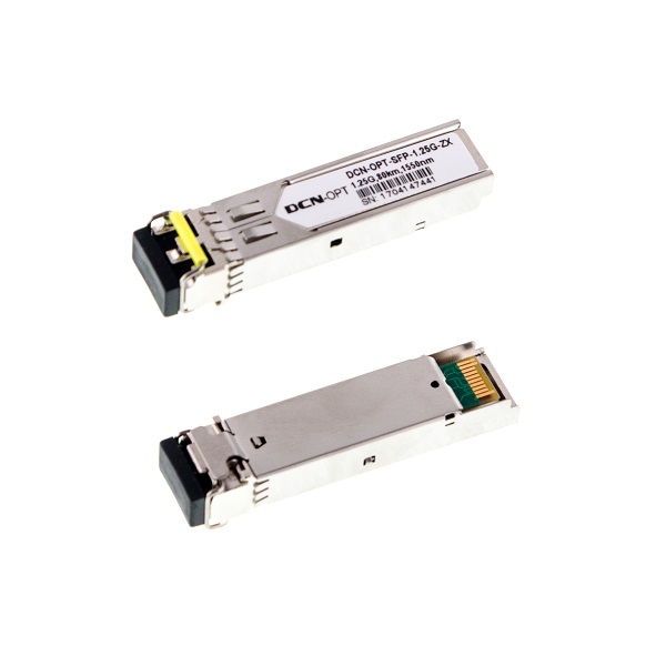 DCN fiber optički 1.25Gbps SFP modul singlemode do 80km, 1000Base-ZX, LC konektori