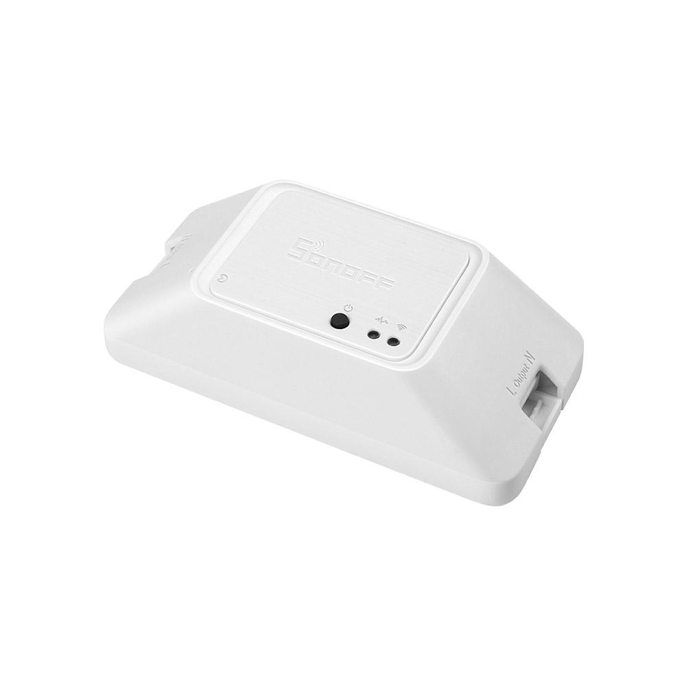 SONOFF BASICZBR3 smart-home ZigBee prekidač 2200W, 2.4GHz ZB BRIDGE hub kontrola, timer i smart scenarija, besplatne aplikacije za iOS & Android - SmartThings, Amazon Alexa kompatibilnost, vatrootporno kućište do 750°C