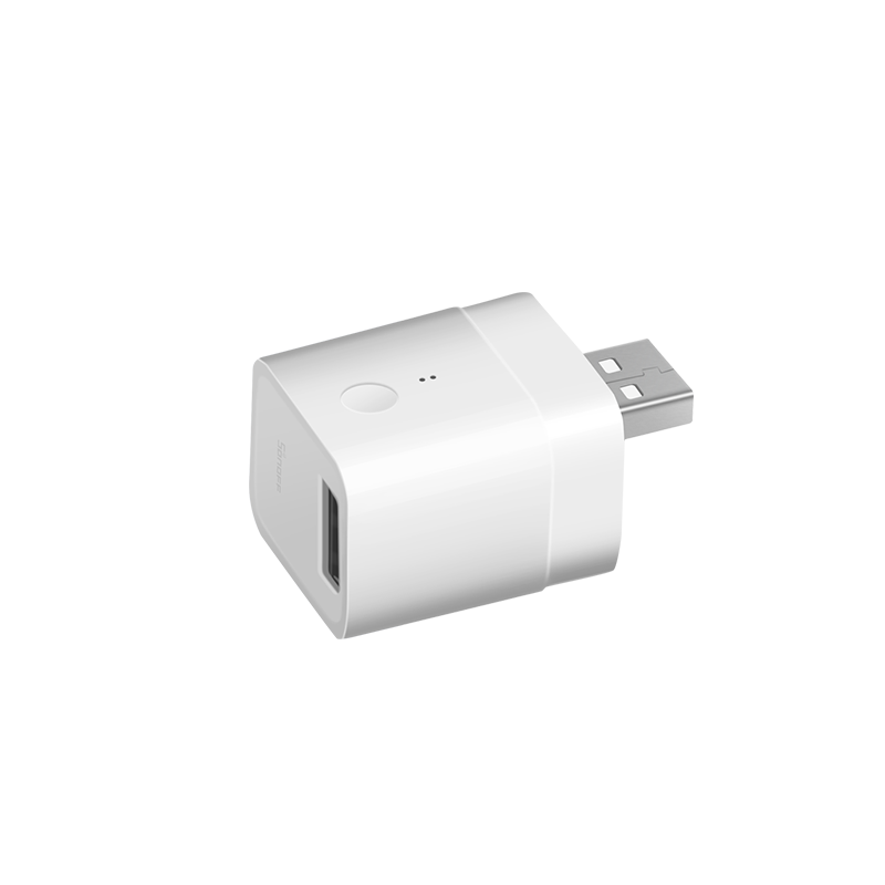 SONOFF MICRO smart-home USB-A m/ž adapter prekidač 5V/2.5A, WiFi 2.4GHz kontrola, timer i smart scenarija, ON/OFF taster, iOS & Android eWeLink aplikacija, Amazon Alexa, Google Assistant, Nest, IFTTT