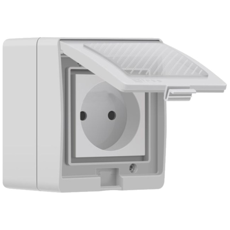 SONOFF S55 smart-home nazidna IP55 outdoor OG šuko utičnica sa poklopcem 3500W, 85x70x70mm (VxŠxD), WiFi 2.4GHz kontrola, timer i smart scenarija, besplatna eWeLink app, Amazon Alexa / Google Assistant & Nest / IFTTT