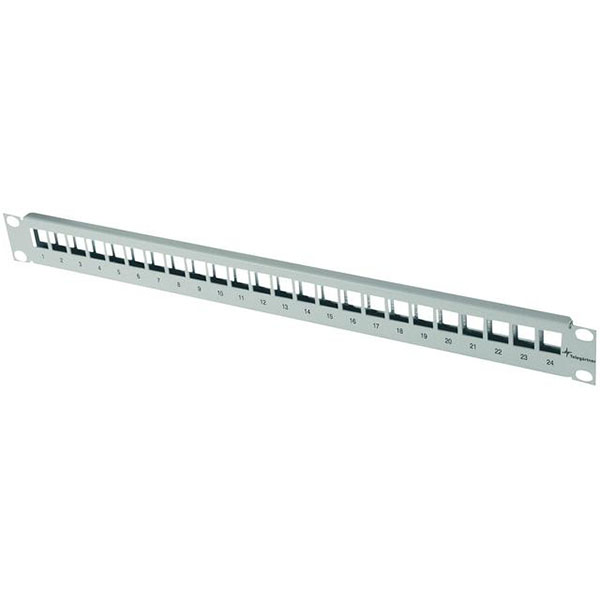 Telegärtner patch panel modularni 19"/1U sa 24 slota za UTP / STP module (P/N H02025A0197) – bez modula