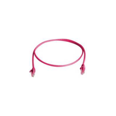 Telegärtner patch cord UTP kabl kat. 6, LSZH, duž. 1.0m - crveni (P/N L00000A0291) - fabrički napravljen i testiran