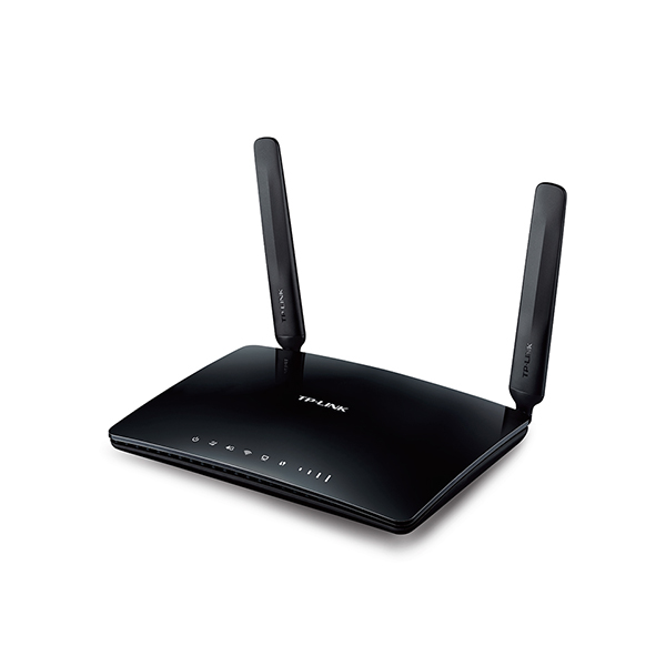TP-Link Archer MR200 3G / 4G LTE bežični ruter sa modemom (do 150Mb/s download), 3 x LAN + 1 x WAN/LAN port, 2 x izmenljive 4G LTE antene, dual band WiFi (2.4GHz & 5GHz), 802.11ac/n/a 5GHz, 802.11b/g/n 2.4GHz