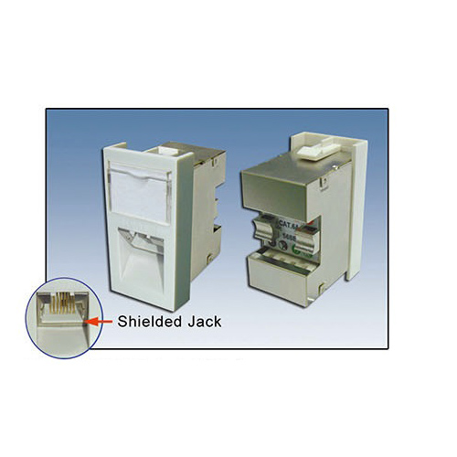 Uložak sa terminalom za zvučnike, 4-polni (crveno/crni) - dim. 45x45mm (2M) NA2420452SPK