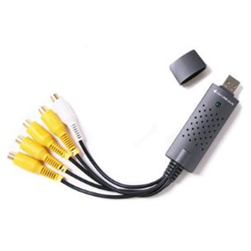 DVR USB kartica 4-kanalna AZEC4 EasyCap USB 2.0 dongle, 4 x BNC(ž) video ulaz + 1 x RCA(ž) audio ulaz, max 25fps, pregled i snimanje - max D1 rezolucija, inteligentna pretraga, DDNS, System Auto Recovery