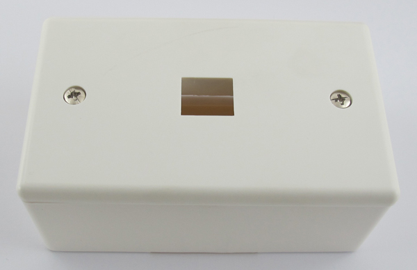 Utičnica nazidna US 70x115x47mm sa 1 slotom - bez modula