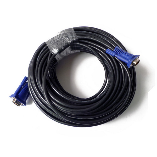 VGA CKL cable 20m (3+6, high quality pure copper, diameter:8.0mm)