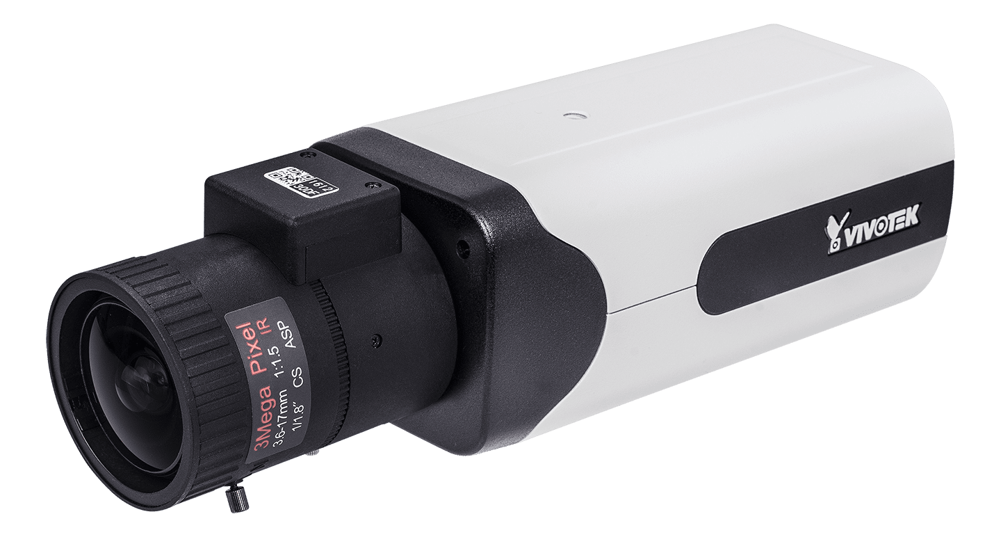 Vivotek IP9165-HP box dan-noć IP kamera, 2 MPix Full-HD 1080P@60 fps, H.265, Vari-focal 3.6~17 mm, Remote Focus, WDR Pro 140dB, SNV 0.03 Lux, DIS, Smart Stream III, PoE, Trend Micro IoT Security